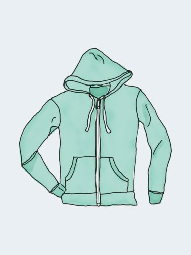 Hoodie with Zipper